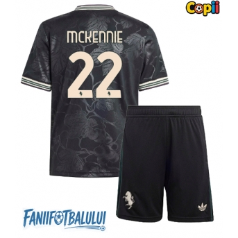 Juventus Weston McKennie #22 Echipament de Fotbal Replică 2025-26 Copii Treilea (+ Șorturi)